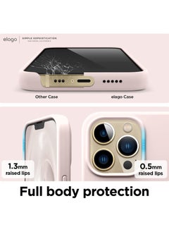 YOMNA Yomna - Iphone 13 Pro Max 6.7 inch Camera Lens Protector [Glitter Diamonds] - Pink with Silicone Case Compatible with iPhone 13 Pro Max Case (Lovely Pink)  - Image 4