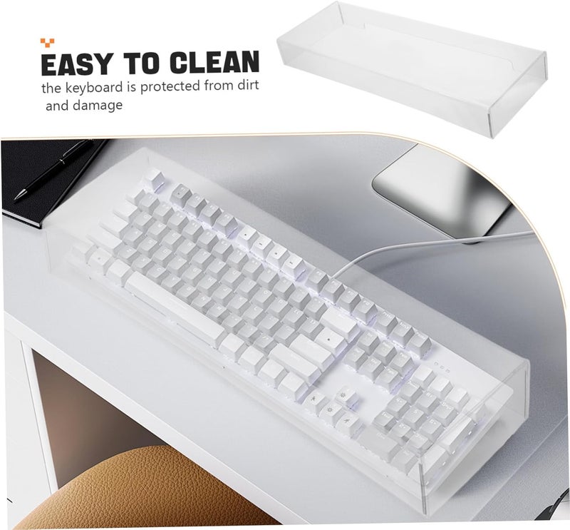 Acrylic Keyboard Cover Protector Extra Cover for Mechanical Keyboards Scratch Transparent Design for Full Coverage and Protection - Image 3