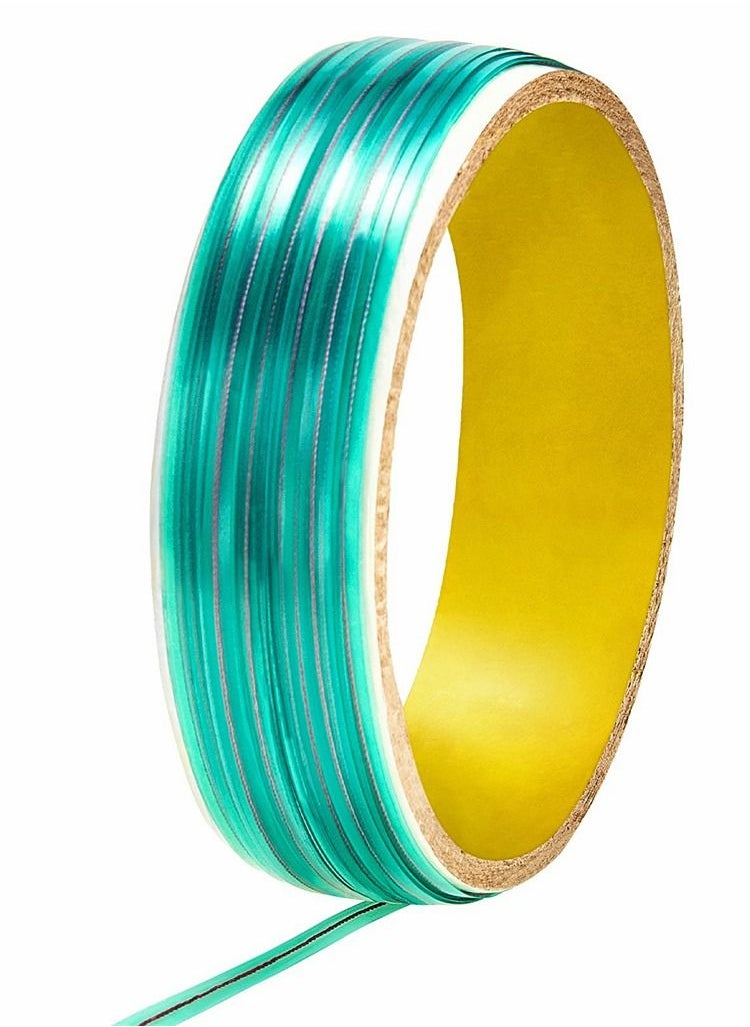 SYOSI Vinyl Wrap Cutting Tape Vinyl Wrap Edge Detailer Tape Finish Line Tape Roll Finish Line Vinyl Wrap Tool Car Wrapping Tape for Car Auto Motorcycle Boat Graphic Decal, 33 Ft(10M), Green  - Image 1