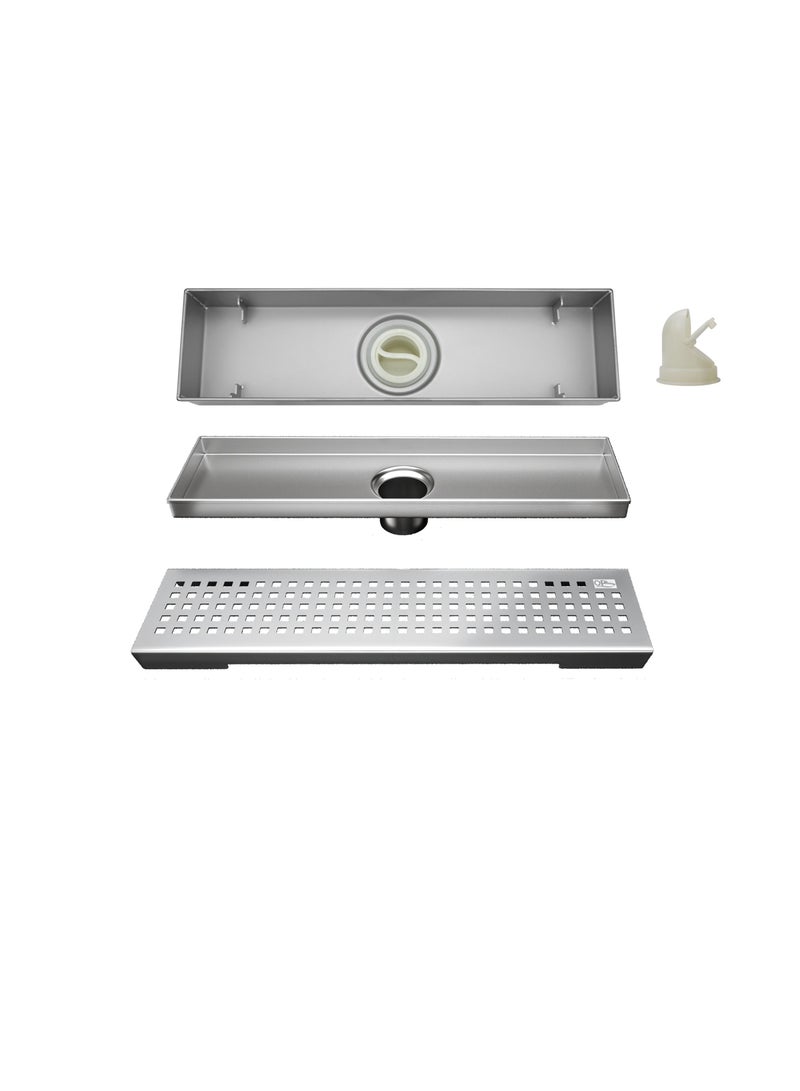 OR Shower Drain ZA3-300 G03 Stainless Steel 304 - 30*8 cm - Image 1