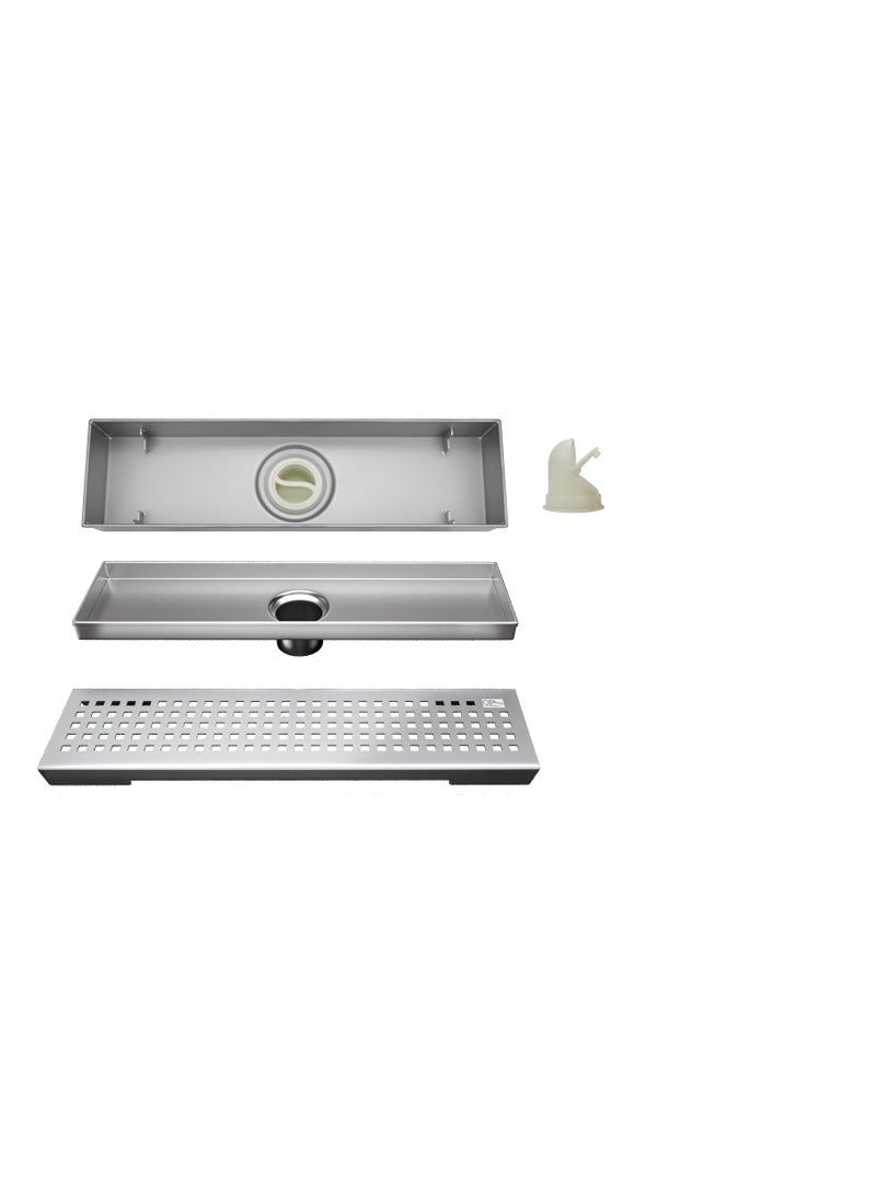 OR Shower Drain ZA3-300 G03 Stainless Steel 304 - 30*8 cm - Image 3