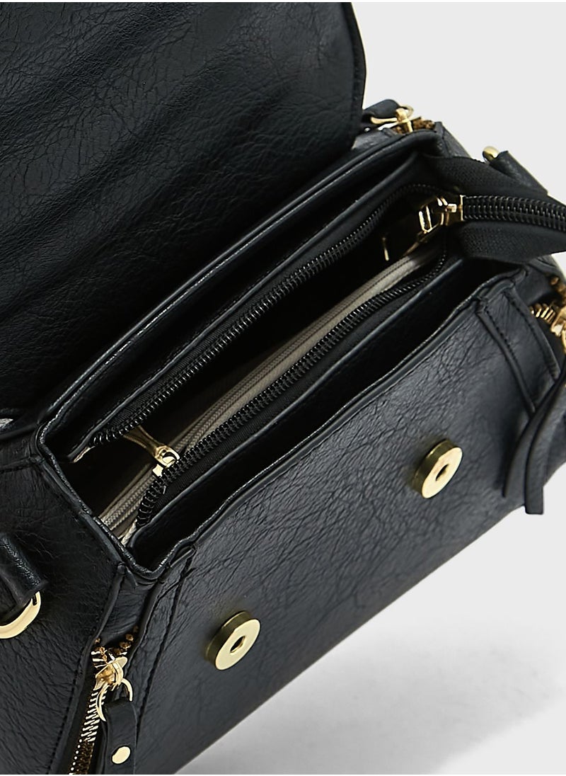 ELLA - Circular Satchel Handbag - Image 1