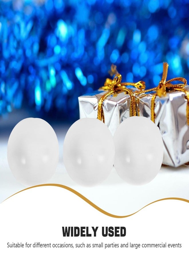 MUCKLILY 30pcs Openable Balls, 1.57 Inch Reusable Raffle Balls, Empty White PVC Balls for Party, Event, and Game Decor - Image 3