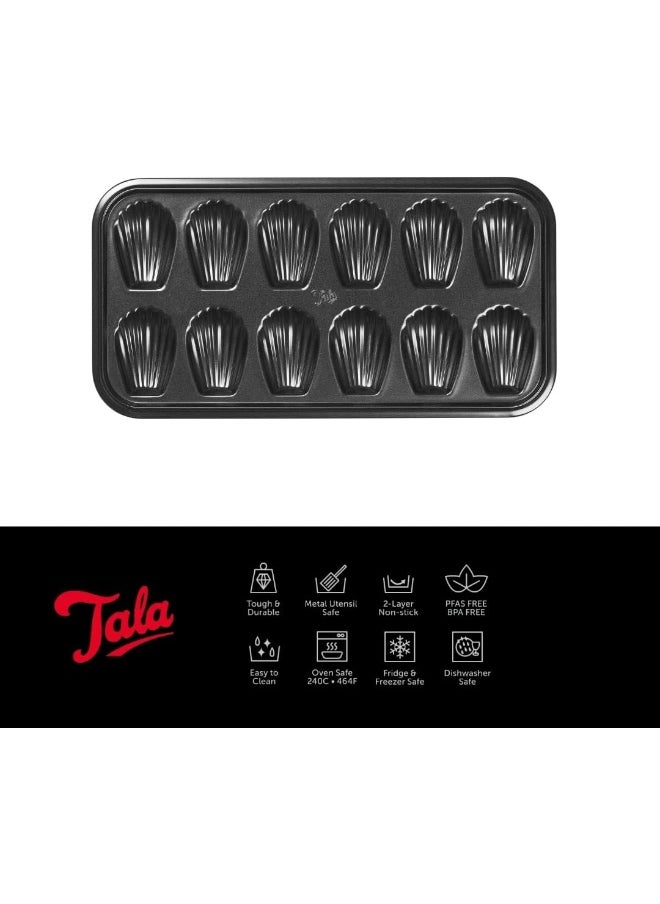 Tala - Tala Performance Eclipse Non-Stick 12 cup Madeleine Pan - Image 1