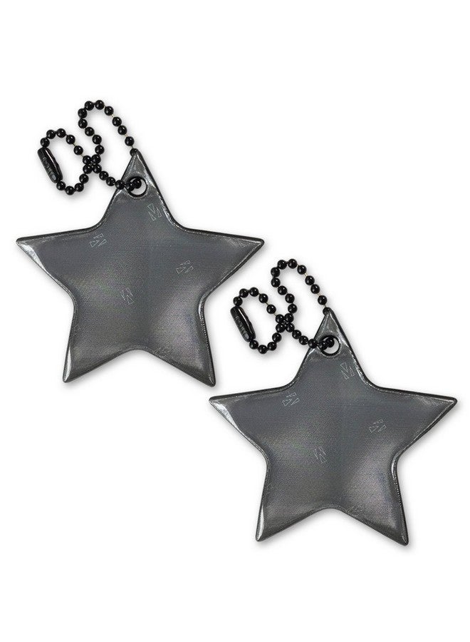 funflector Safety Reflector Star Black 2Pack - Image 2