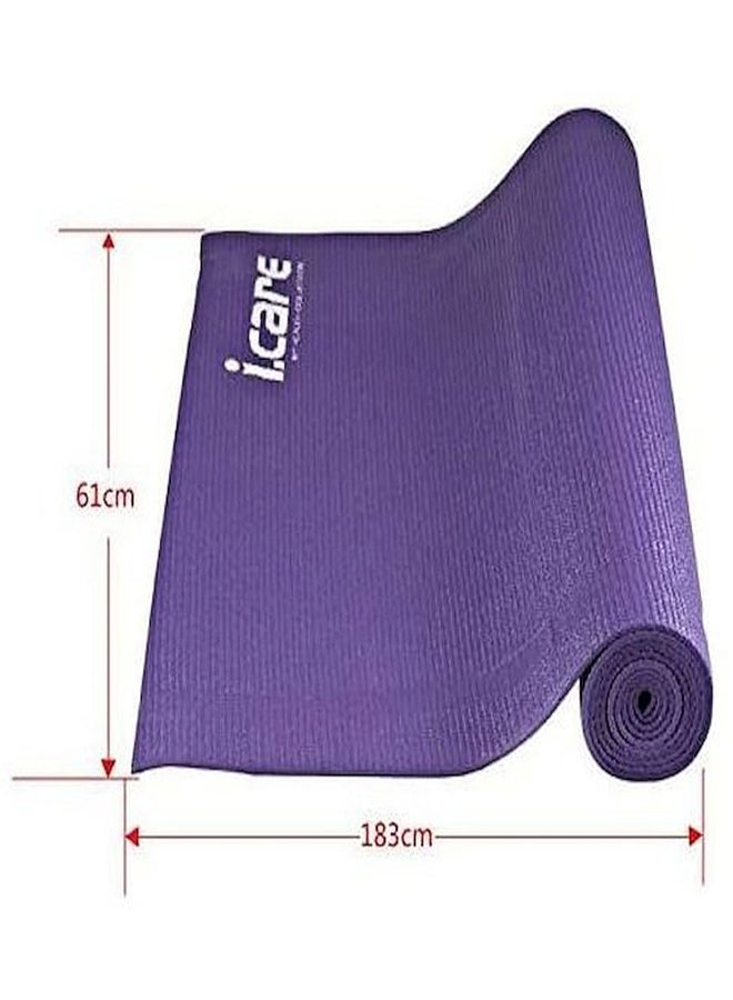 Joerex حصيرة يوغا I-Care - لون بنفسجي - موديل Jic030 - Image 1