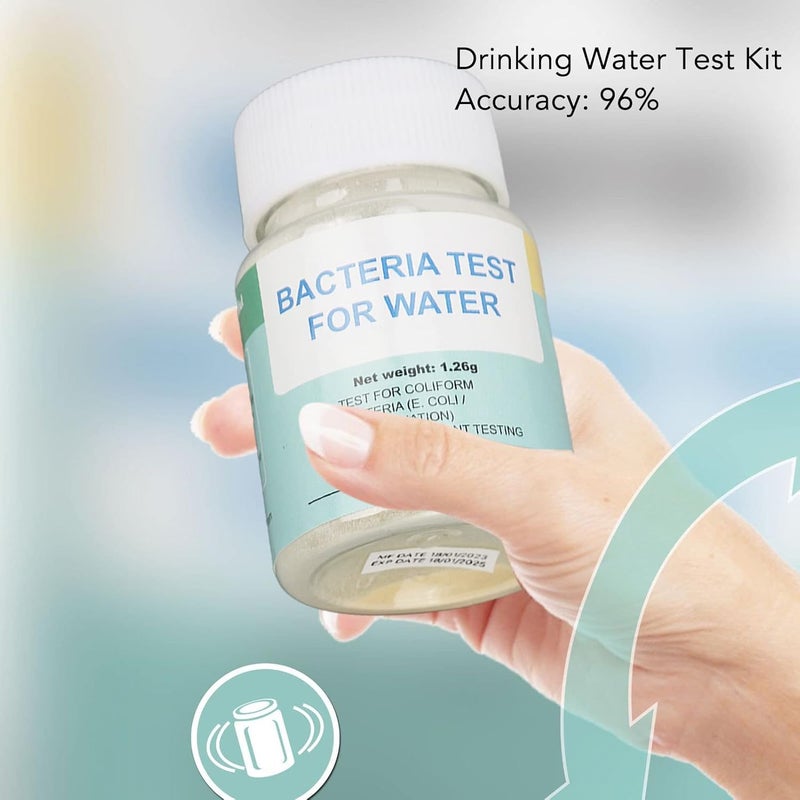 klarako Home Water Purity Test Kit,klarako Drinking Water Test Kit Results Accuracy Testing Test Powder for Tap Water Pool Aquarium Well - Image 3
