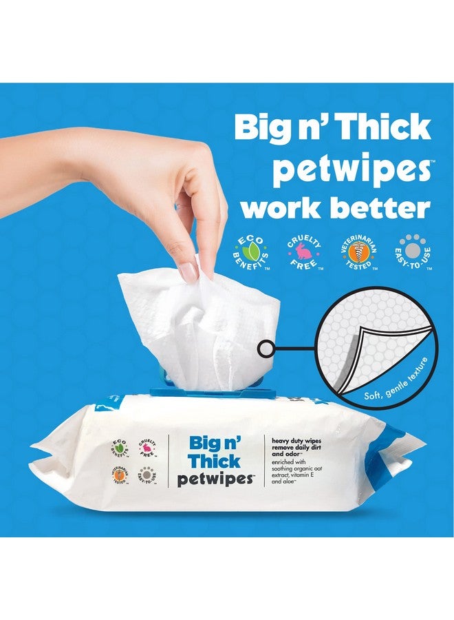 Petkin Pet Wipes for Dogs and Cats, 400 Wipes - Large Pet Wipes for Dogs and Cats - Cleans Ears, Face, Butt, Body and Eye Area - Convenient, Ideal for Home or Travel - 4 Packs of 100 Wipes - Image 4