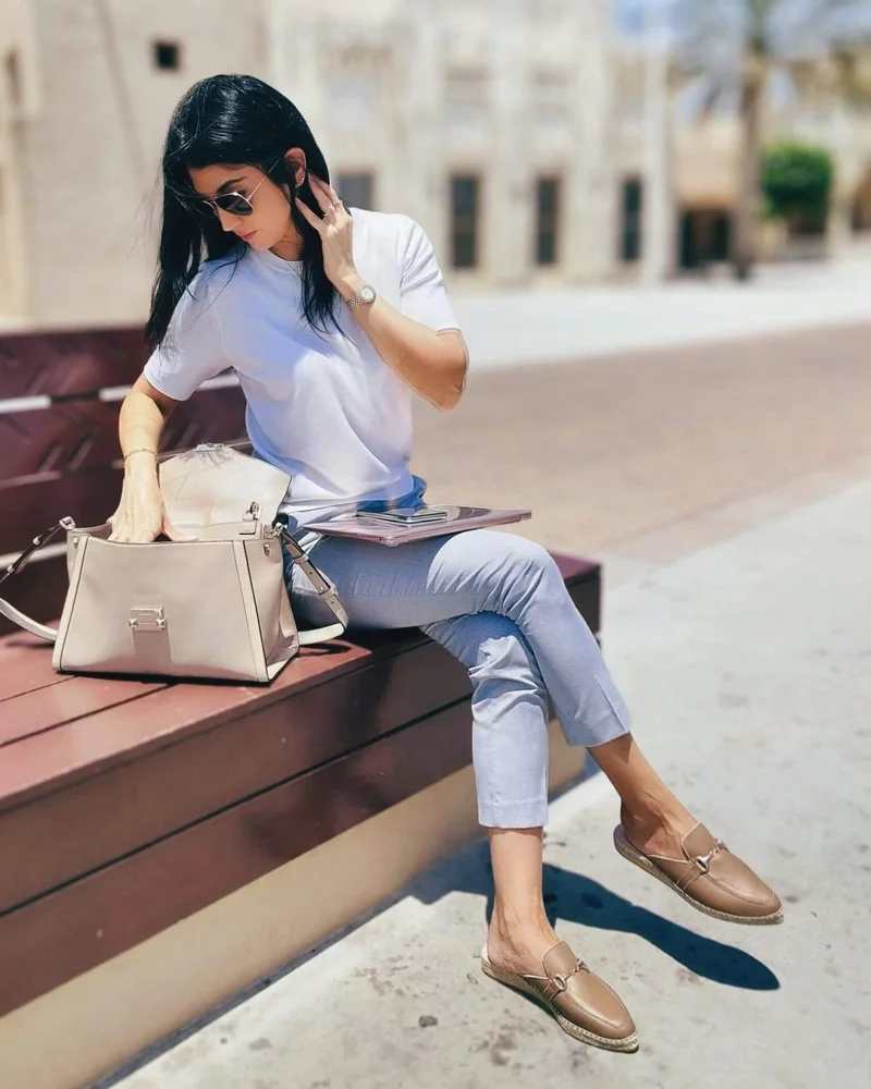 SHOEQ Mocha Espadrille Mule for Women | Best Price UAE