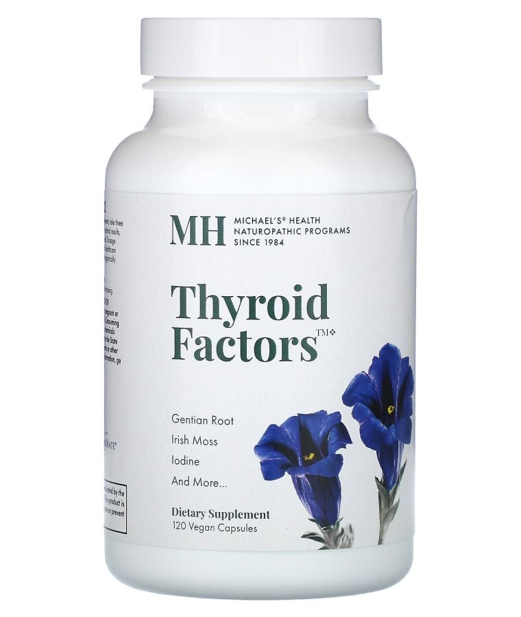 MICHAEL'S Thyroid Factors 120 Vegan Capsules