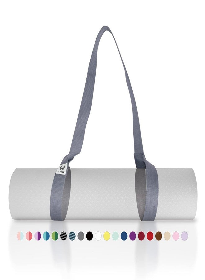 Tumaz Yoga Mat Strap [MAT NOT Included] (2 Sizes) with Extra Thick & Comfy Delicate Texture, Adjustable Yoga Mat Carrier - Image 1