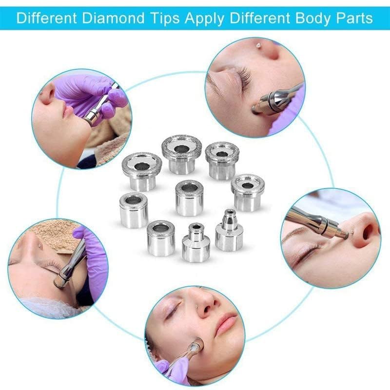4beauty Therapy 3 in 1 Diamond Microdermabrasion Machine Professional Facial Micro Dermabrasion Skin Care Peeling Blackheads Removal for Home Salon Studio - Image 3