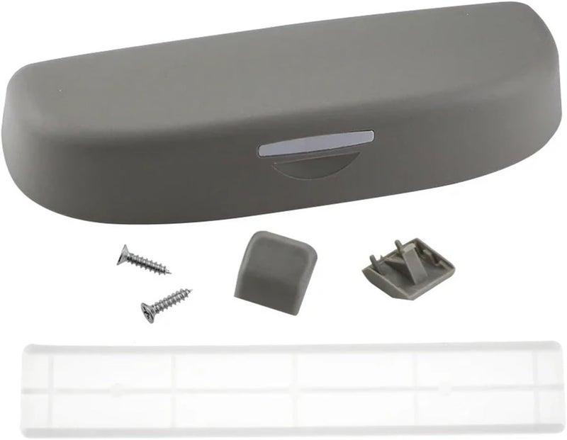 QASULER Car Sunglasses Holder - Gray - Image 1