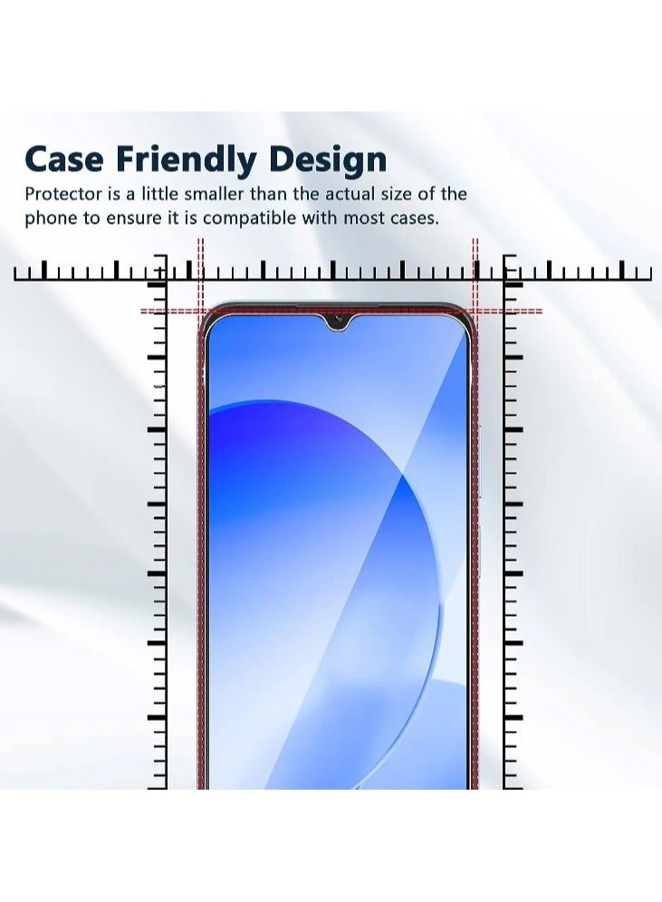 2 Pack ITEL A70 Screen Protector Tempered Glass Screen Protecter, HD Clear Screen Guard for 6.6'' - Image 2