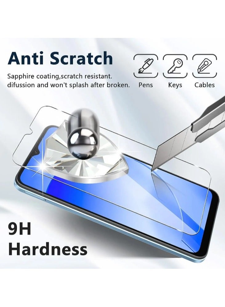 2 Pack ITEL A70 Screen Protector Tempered Glass Screen Protecter, HD Clear Screen Guard for 6.6'' - Image 3