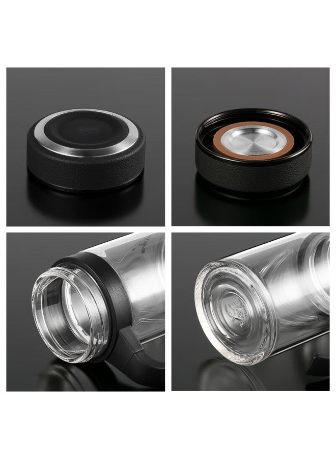 Wanxiang High Borosilicate Glass Cup U211 500ml Business Office Tea Brewing Cup Stylish Portable Home Handle Cup - Image 3