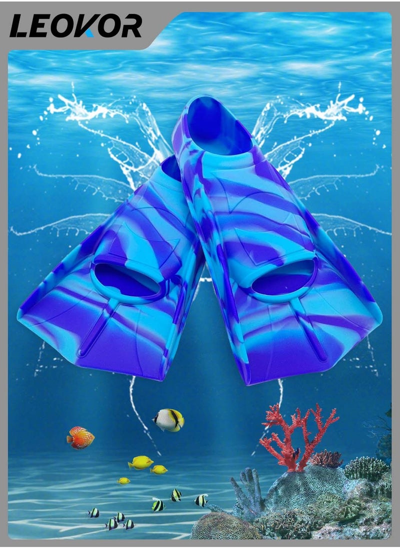 Swimming Fins,Adjustable Silicone Swimming Flippers Ideal,for Adult Kids Professional Lightweight Diving Training Flippers,for Travelling Free Snorkeling Diving - pzsku/Z2D887DBE8388048C0DC0Z/45/_/1717662107/645e99b2-b755-4447-9303-986c3f89c86e