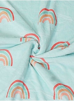 Status Contract Baby Microfiber Super Soft Kids Baby Blanket, Rainbow, 80 X 120 Cm  - Image 3
