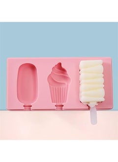 yongsheng Silicone Ice Cube Mould Pink ,Silicone Cake Pop & Cakesicle Mold - Popsicle, Cute Silicone Popsicle Maker Homemade Popsicle Molds Silicone Frozen Ice Popsicle Maker  - Image 5