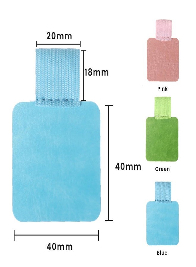 Arbootjin Pen Loop Holder for Notebook 6 Pcs Self Adhesive Pen Holder Colorful Leather Elastic Design Pen Clip Pencil Holder for Notebook Planners Tablet Case Journals - Image 2