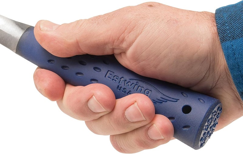 Estwing Rock Pick - 13 oz Geology Hammer with Milled Face & Shock Reduction Grip - E3-13PM - Image 4