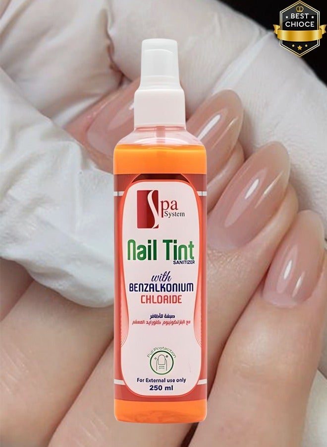 Spa System 3 Pieces Nail Tint With Benzalkonium Chloride 250ml - Image 2