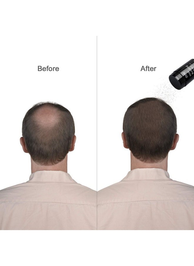 Dexe - Exe Hair Building Fibers Color Powder Instantly Thicken Thinning Hair For Men And Women (Black) - Image 1