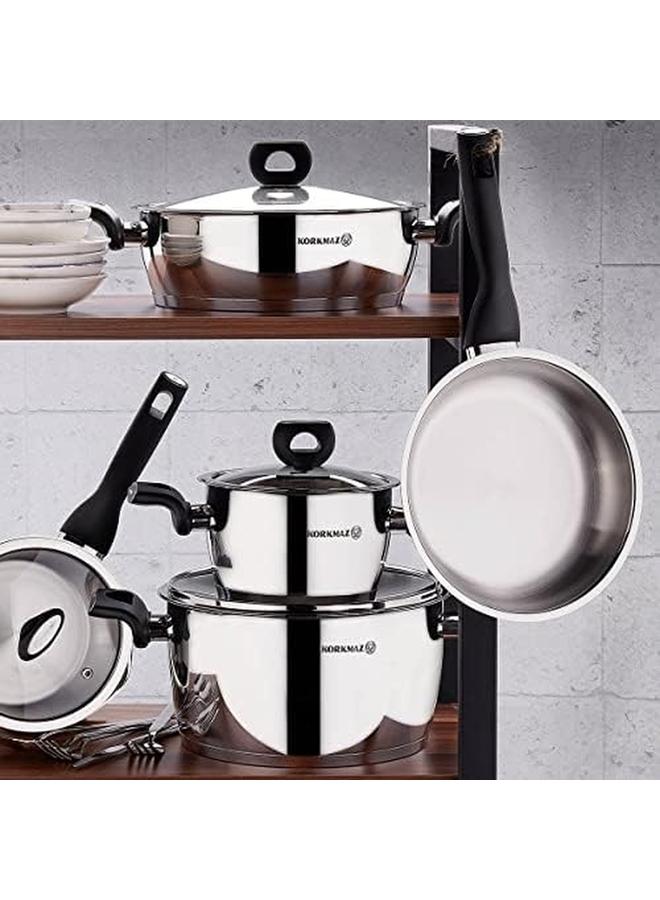 Korkmaz A2990 Nora Sauce Pot 16 cm Size  - Image 2