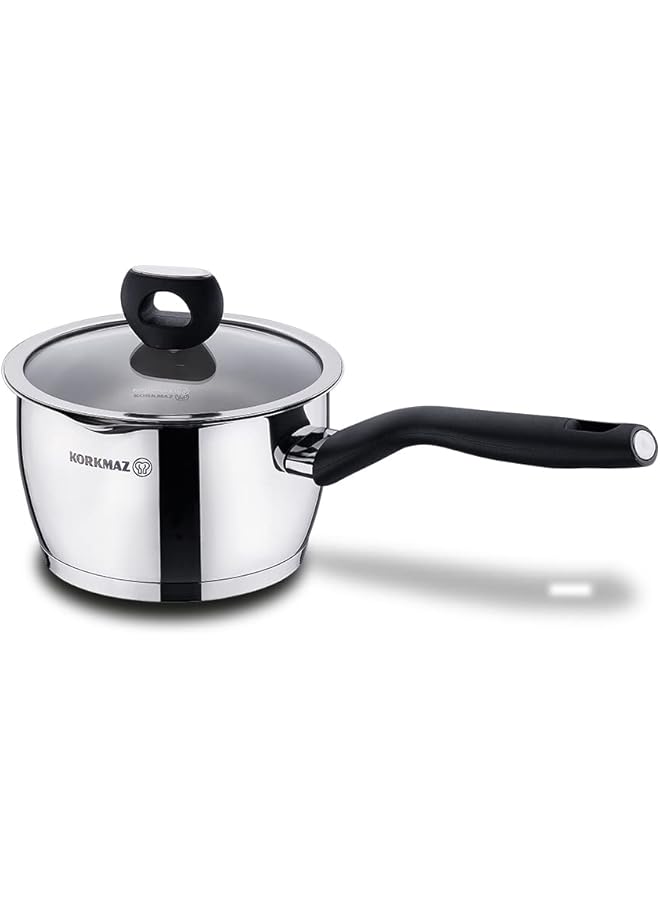 Korkmaz A2990 Nora Sauce Pot 16 cm Size  - Image 1