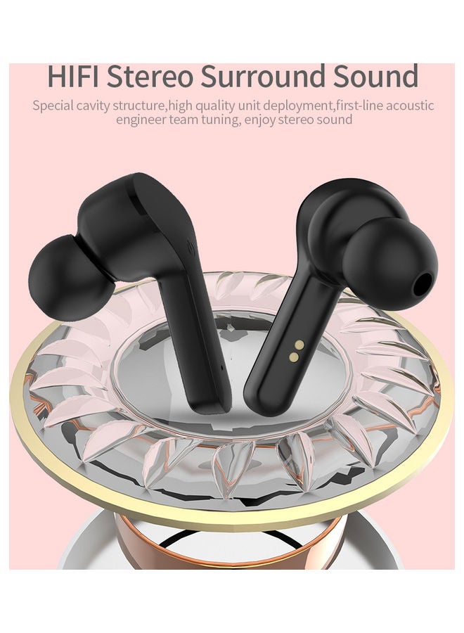 NIBEMINENT Bluetooth In-Ear Earphones With Charging Box Grey - Image 3