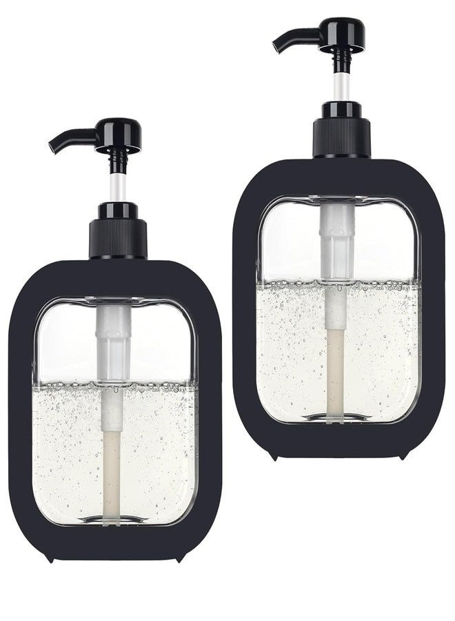 BENAVJI Outdoor Living Liquid Soap Dispenser, 300ml, Multipurpose Refillable Plastic Pump for Hand Wash, Dish Wash, Shampoo, Kitchen, Bathroom, and Household Use Pack of 2 - Image 1