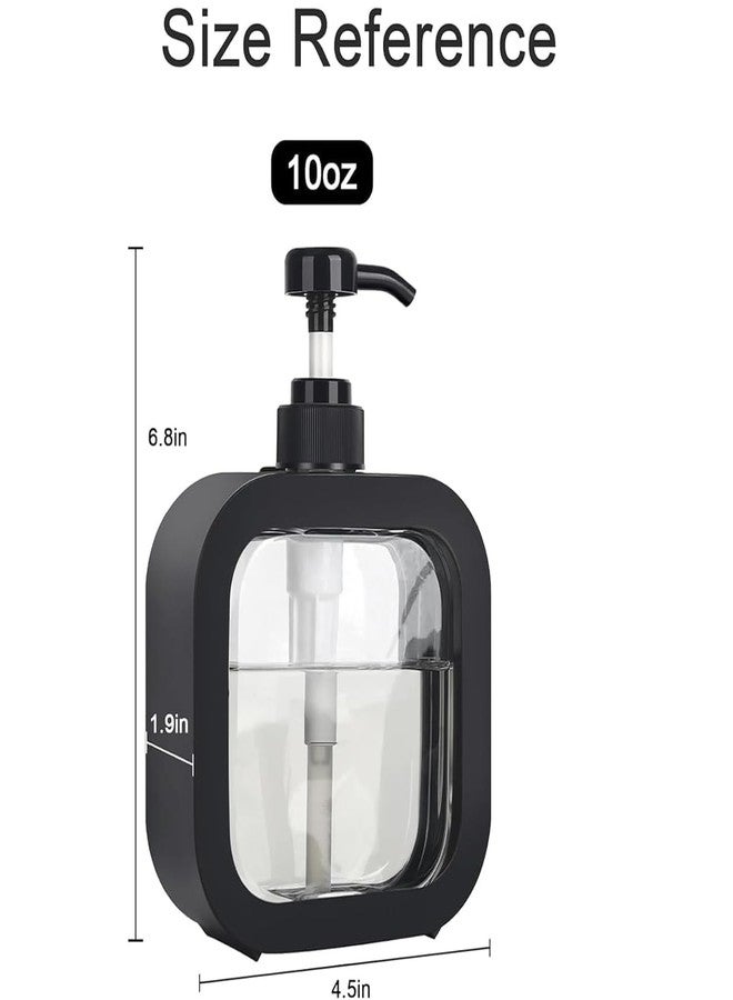 BENAVJI Outdoor Living Liquid Soap Dispenser, 300ml, Multipurpose Refillable Plastic Pump for Hand Wash, Dish Wash, Shampoo, Kitchen, Bathroom, and Household Use Pack of 2 - Image 3