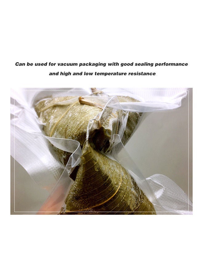 NIBEMINENT 100-Piece Vacuum Sealer Bag Clear 10x20cm - Image 3