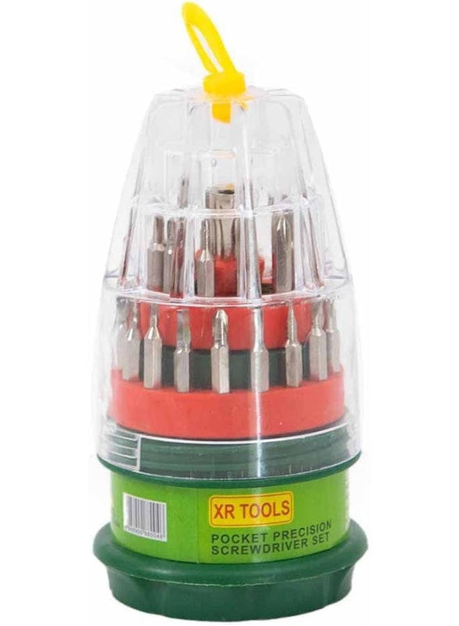 31-In-1 Screwdriver Set, Precision Screwdriver Handle Bits Set Mobile Phone Computer Repair Screw Driver Tool Kit - Image 2