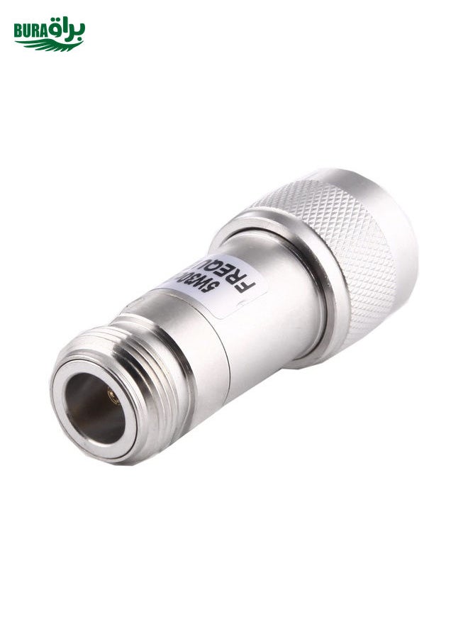 براق 5W 20DBI N أنثى إلى N MALE DC-13GHz CANCENTING CANFATION (Silver)  - Image 3