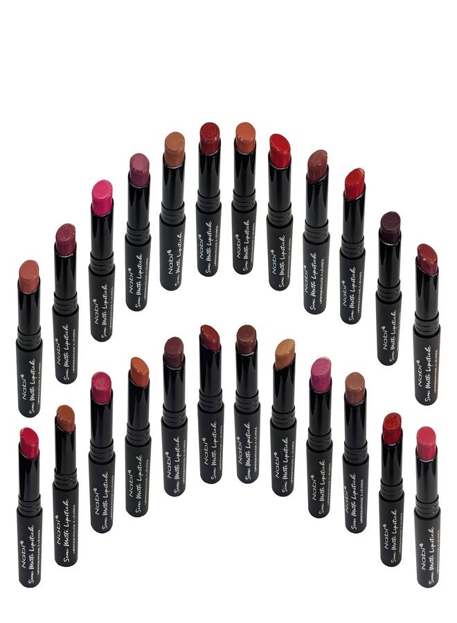 نابي أحمر شفاه نابي شبه مطفي بـ ٢٤ لونًا - Image 1