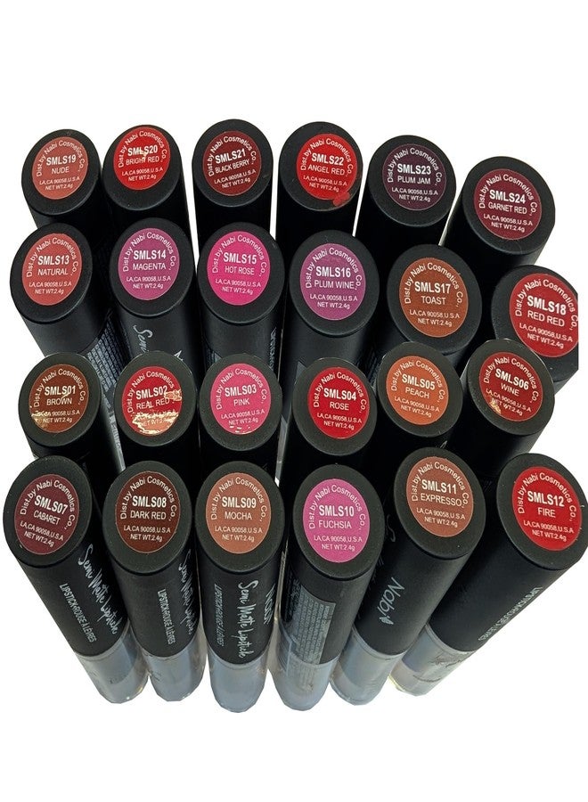 نابي أحمر شفاه نابي شبه مطفي بـ ٢٤ لونًا - Image 2