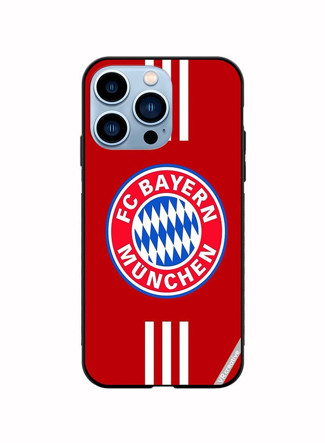 VR CREATIVE Protective Case Cover For Apple iPhone 14 Pro Fc Bayern Munchen Design Multicolour - Image 1