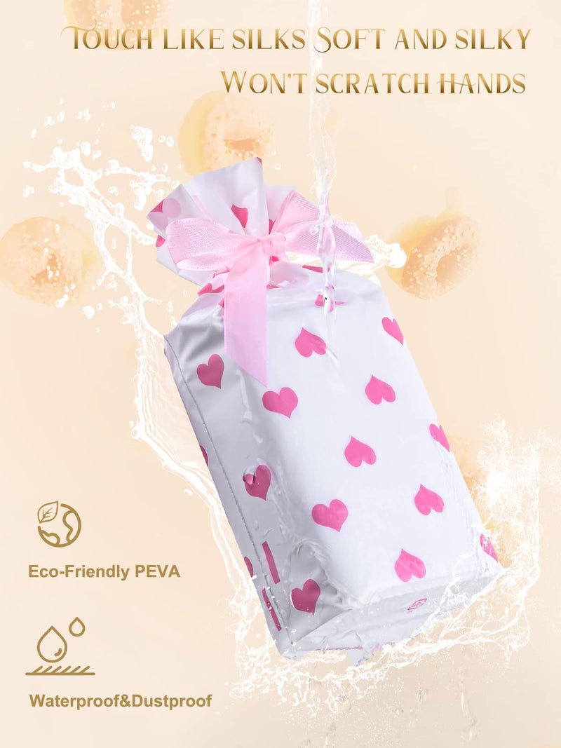 AOOGITF 15 Kids Birthday Gift Bags, Plastic Drawstring Pouch Bags, Gift Pouches for Candy, Cookies, Small Gifts, Christmas, Wedding, Birthday and Graduation Party - Image 4