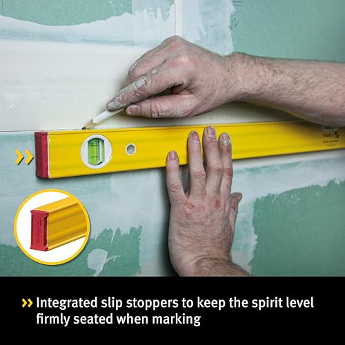 STABILA 80AS-2 Series 60cm Level, Yellow, 24" - Image 3