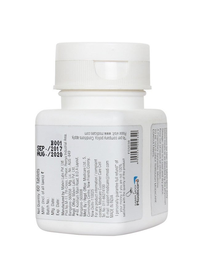 Modicare Well D Tox Body Cleansing Detoxification Natural Weight Management Supplement - Pack Of 60 Veg Tablets - Image 3