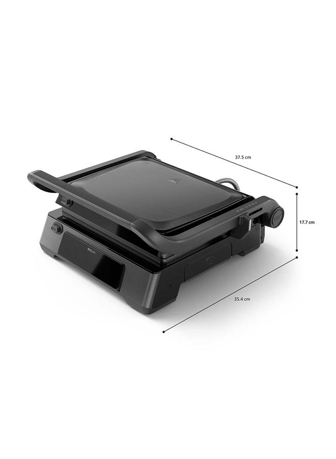 Philips 7000 Series Contact Grill 2200 W HD6307/70 Black - Image 5