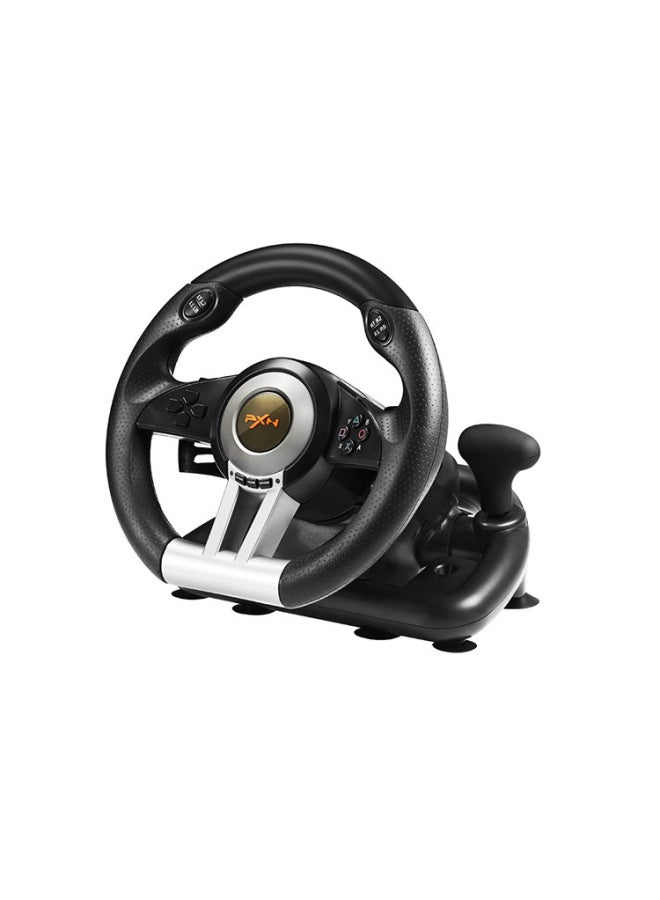 Laishida PXN-V3PRO Racing Game Steering Wheel Compatible With PC/PS3/4/xbox One/switch-Product Color:PXN-V3 Pro Black  - Image 4