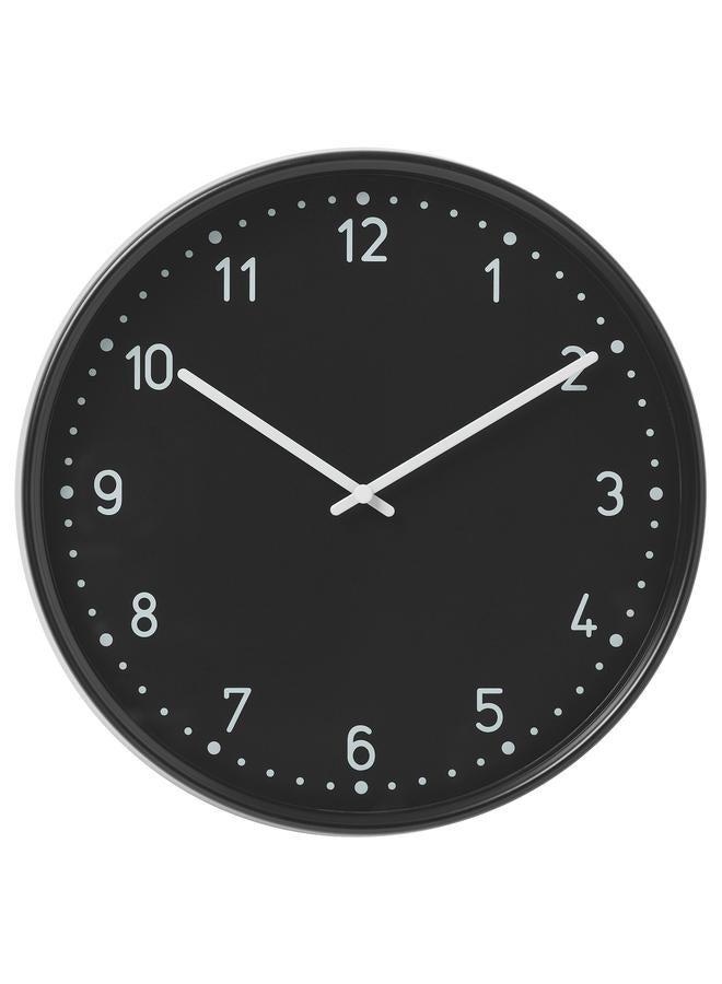 Zaboon Wall clock, black, 38 cm - Image 1