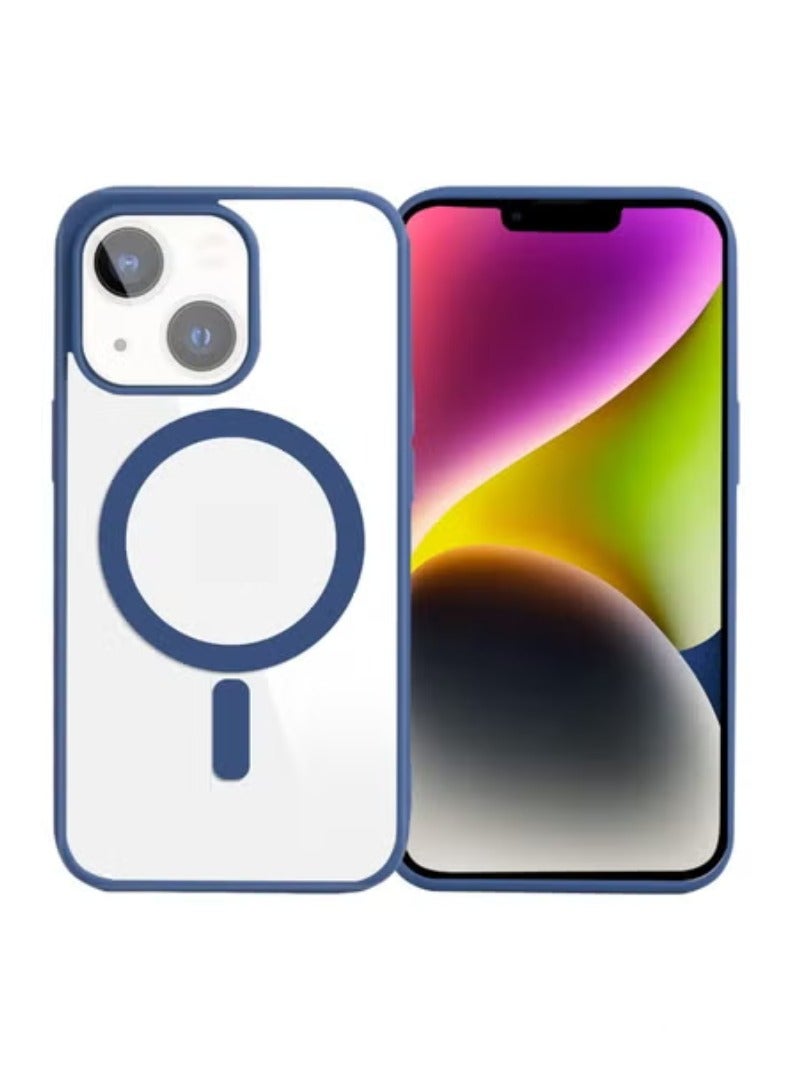 iPhone 14 Clear MagSafe Slim Case – Ultra-Thin Shockproof Transparent Cover with Anti-Yellow Coating | Lightweight Protective Case with Magnetic Ring | Scratch-Resistant & Compatible with MagSafe Accessories - Image 2