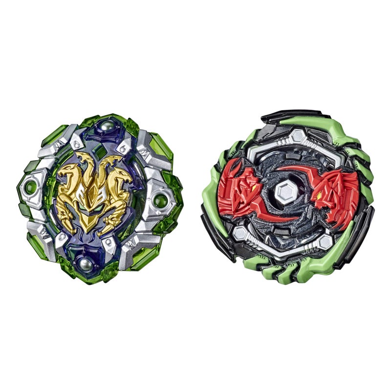 BeyBlade Bey Blade Burst Rise Hypersphere Dual Pack Monster Ogre O5 and Engaard E5-2 Right-Spin Battling Top Toys, Ages 8 and Up - Image 1