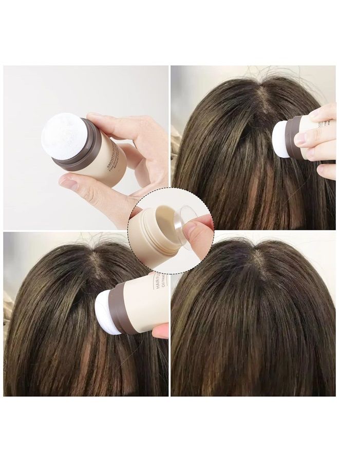 Boobeen Hair Powder for Thin Hair, Root Touch Up Powder Hair Shadow Cover Hair Loss Instantly, Hairline Powder for Women Men - Image 3
