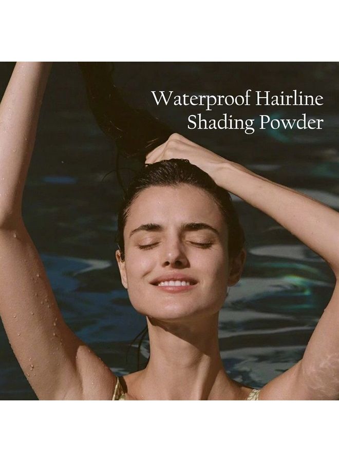 Boobeen Hair Powder for Thin Hair, Root Touch Up Powder Hair Shadow Cover Hair Loss Instantly, Hairline Powder for Women Men - Image 5