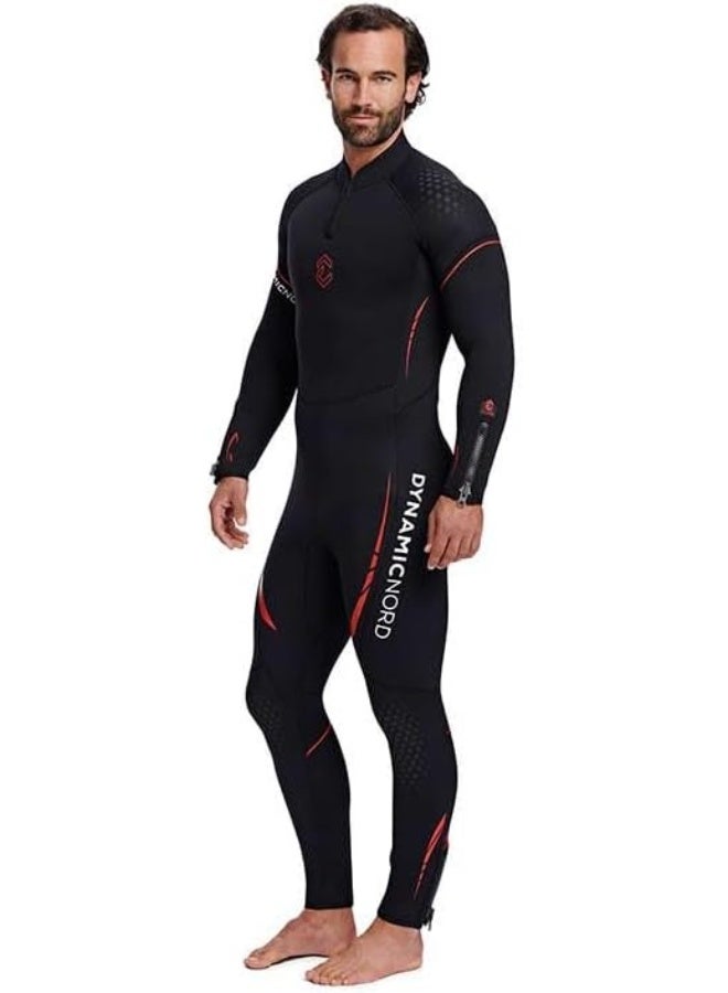 DYNAMICNORD DYNAMIC NORD DIVING FULLSUIT MEN 5MM SL-51 BLACK/RED - Image 2
