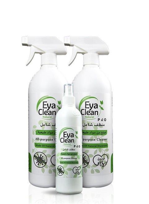 Eya Clean Pro 2X1 Ltr Package +350ml MULTIPURPOSE CLEANER